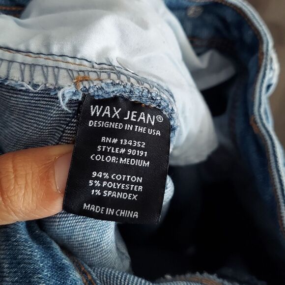 Wax Jean Butt, I Love You! High Rise Distressed Skinny Jeans 5/27 - Picture 5 of 8